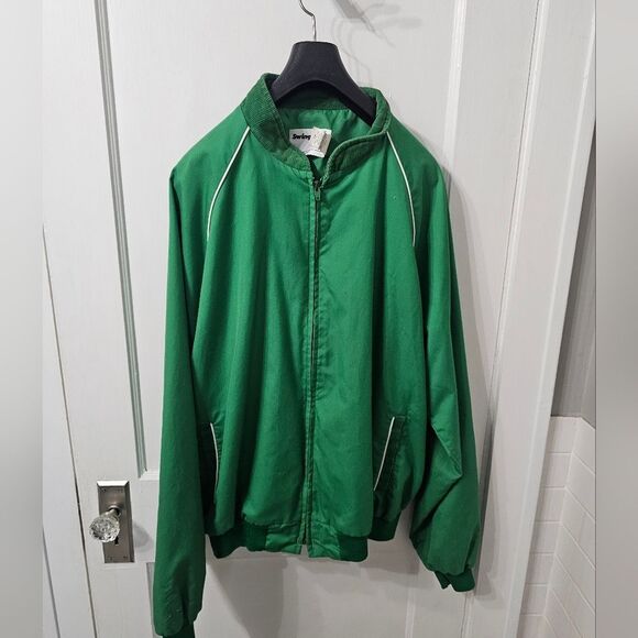 Vintage Green Swingster Zip Up Jacket Size XL, Excellent Condition - Picture 1 of 4